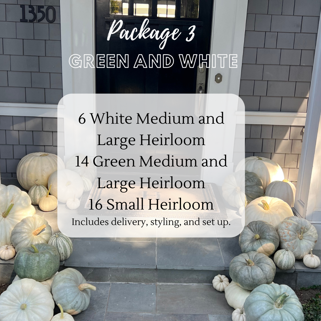 Package 3: The Green & White